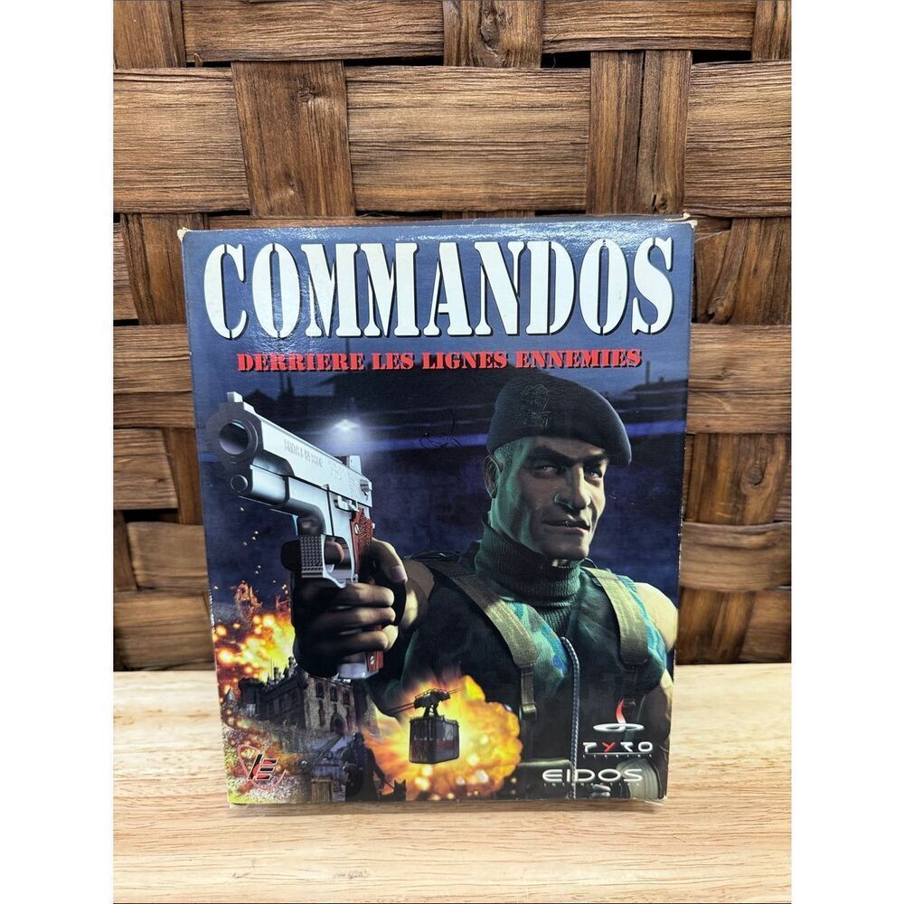 Commandos Derriere les Lignes Ennemies - Jeu PC Big Box (FR)
